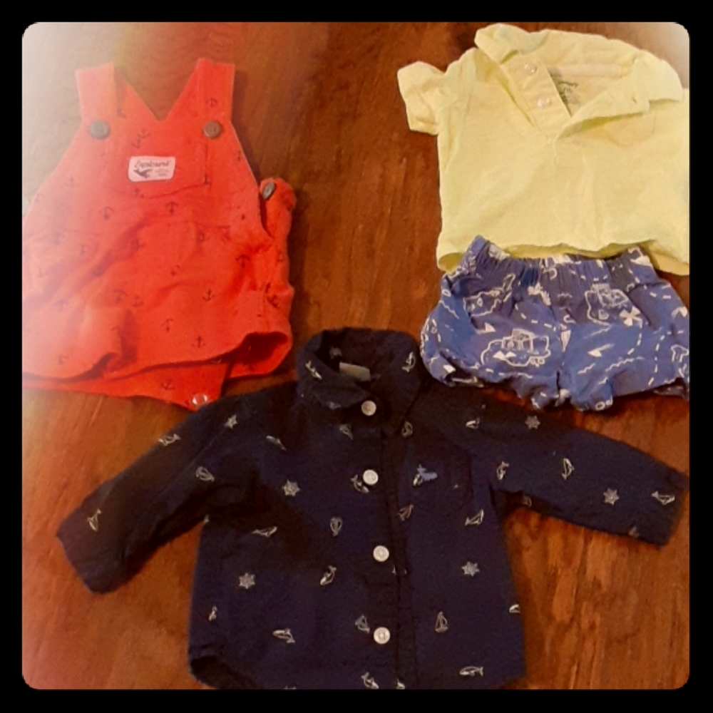 New Born Carters salor outfits
